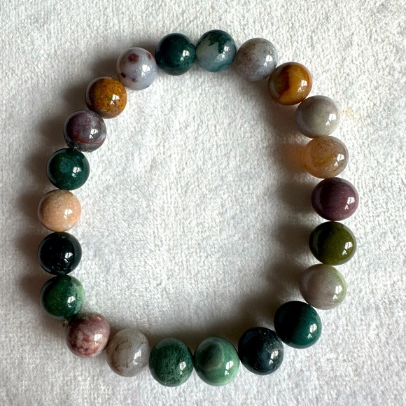 Set of 3 Gemstone Beaded Bracelets - Picture 4 of 7